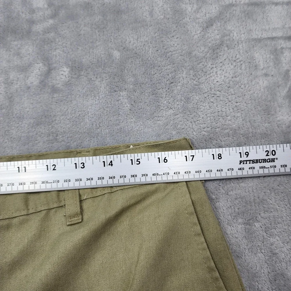 Vintage Dickies Shorts Mens 36 Beige Cargo Utility Skate Baggy Workwear Casual